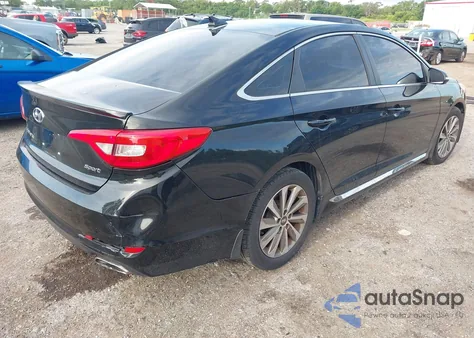 2016 Hyundai Sonata Sport from USA, damaged, VIN 5NPE34AF7GH341027